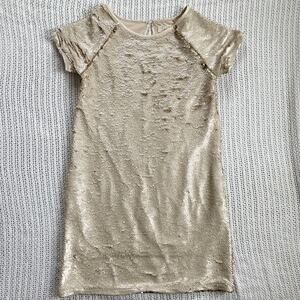 Peek Flip Sequin Dress